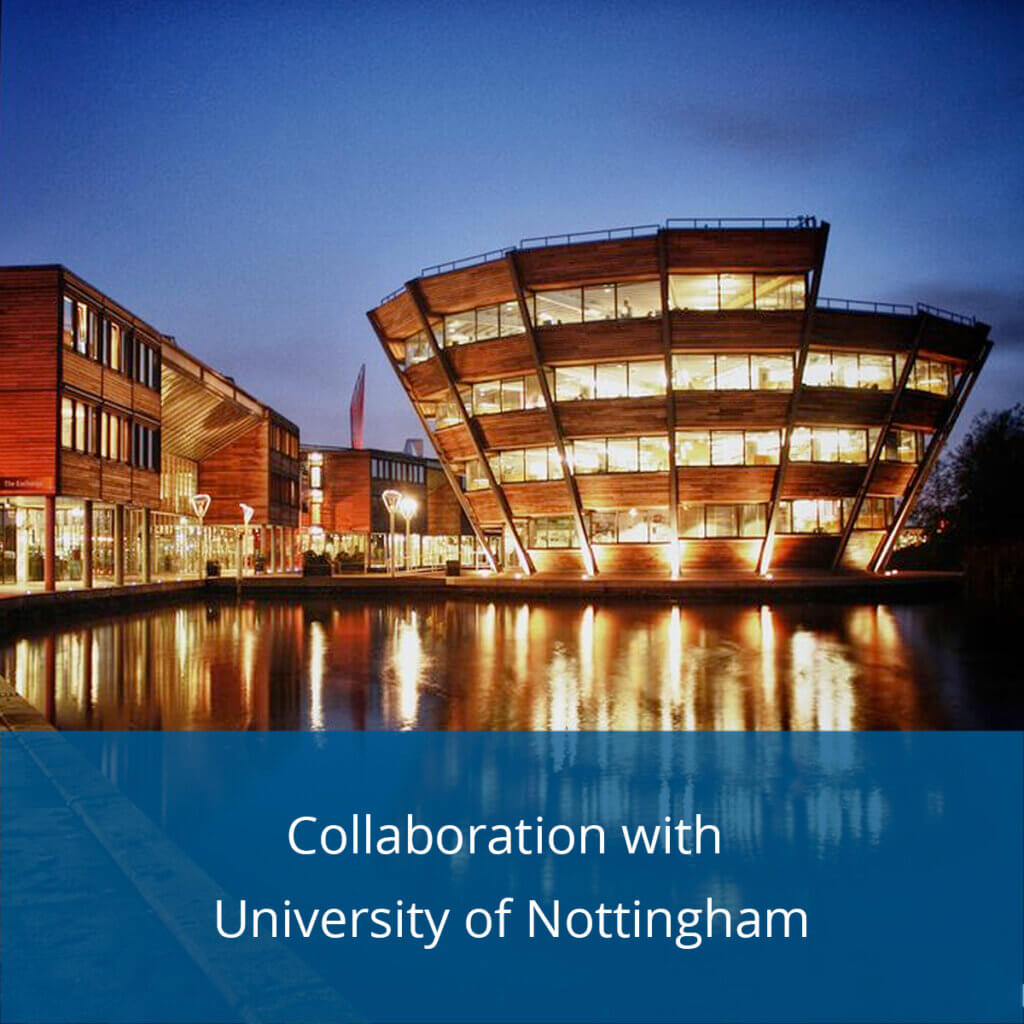 Collaboration with University of Nottingham
